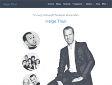 Tablet Screenshot of helgethun.de